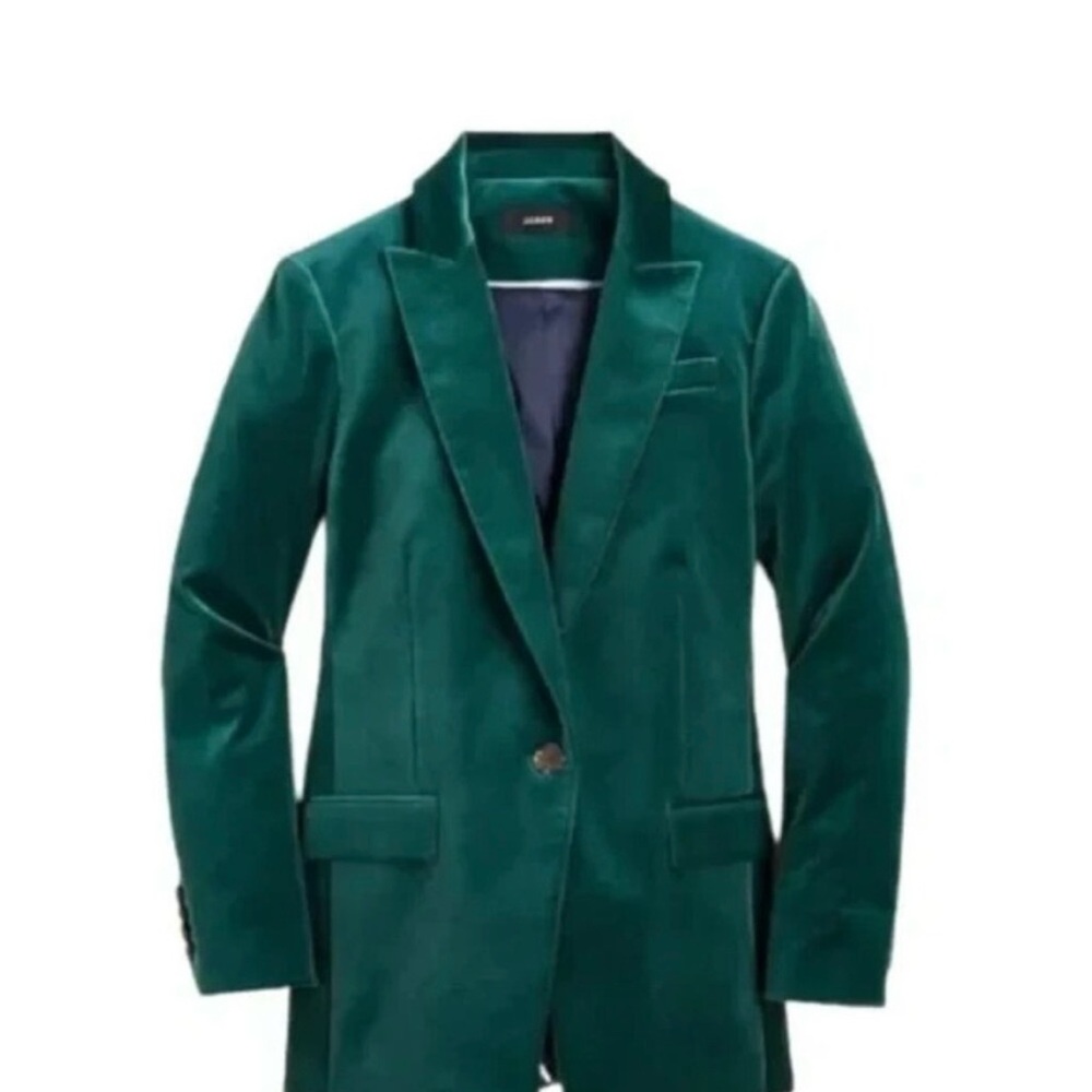 J. Crew Willa Blazer in Velvet